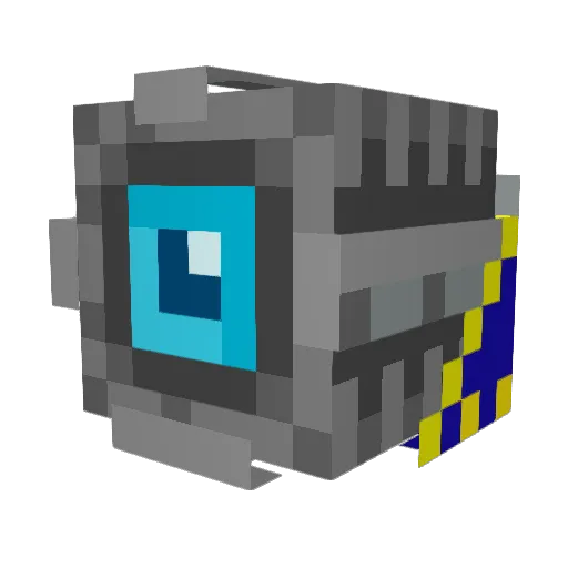 OLYWoods Minecraft avatar head, 3D render