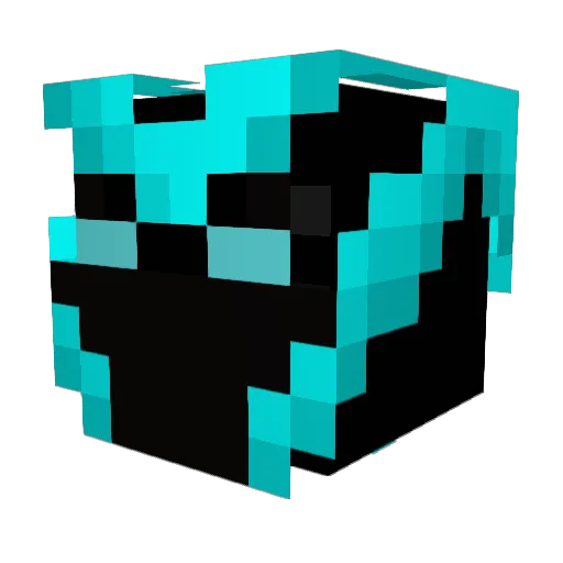 OMGItsEthanP Minecraft avatar head, 3D render