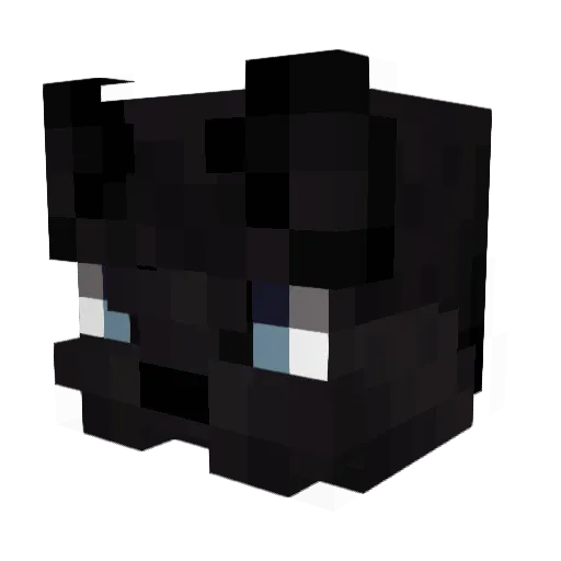OMGTHISSLAPS Minecraft avatar head, 3D render