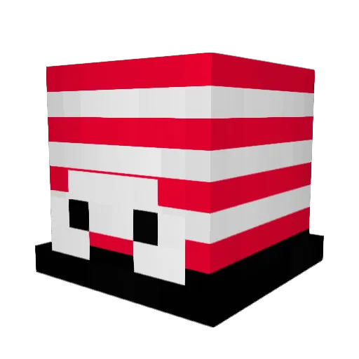 OMG_Its_MrH Minecraft avatar head, 3D render