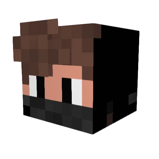 OMGitsAssassain Minecraft avatar head, 3D render