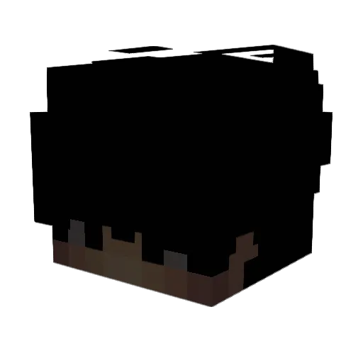ONEQLEX Minecraft avatar head, 3D render