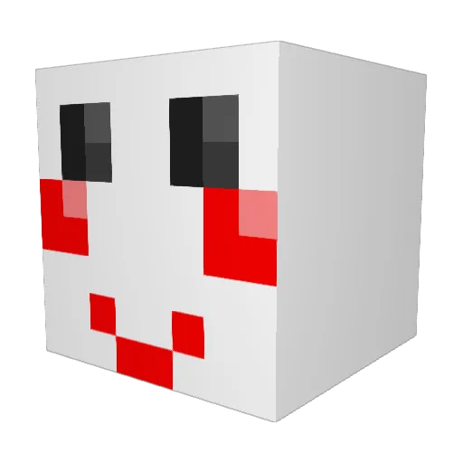 ONIGIRI__O2 Minecraft avatar head, 3D render