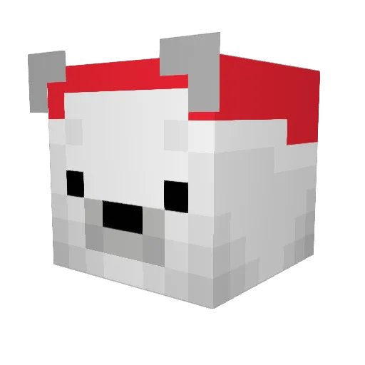 OOF_Lord123 Minecraft avatar head, 3D render