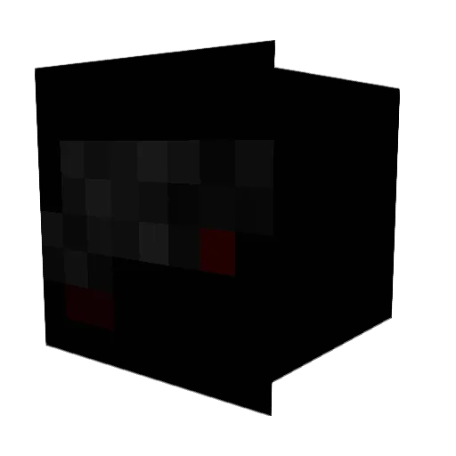 OOFanPOOF Minecraft avatar head, 3D render
