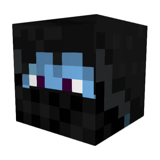 OOG552 Minecraft avatar head, 3D render