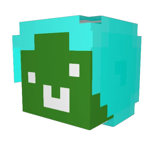 OOHitsmrstealyo Minecraft avatar head, 3D render