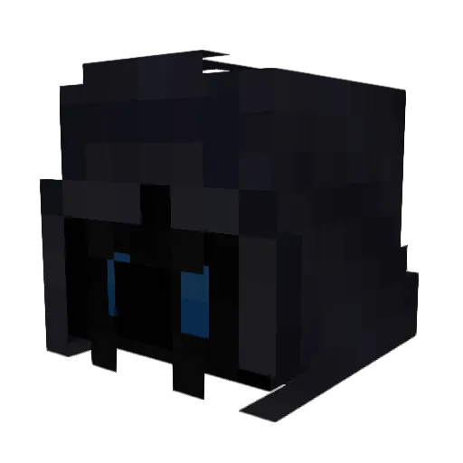 OOXHAMXOO Minecraft avatar head, 3D render