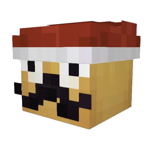 OPABAN Minecraft avatar head, 3D render