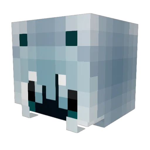 OPANGKUNG Minecraft avatar head, 3D render