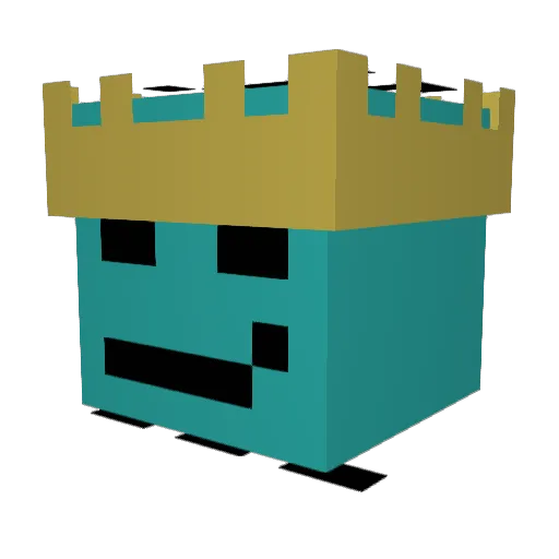 OPGamer88233 Minecraft avatar head, 3D render