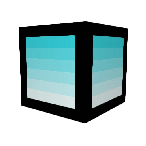 OPOTON Minecraft avatar head, 3D render