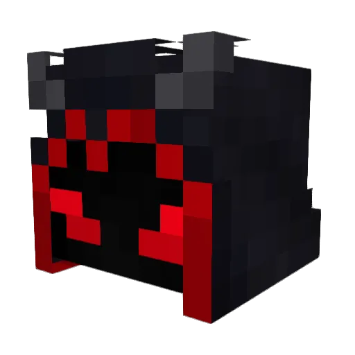 OPT_3nder Minecraft avatar head, 3D render
