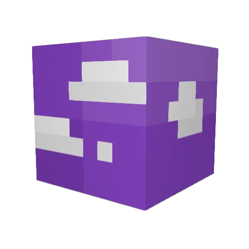 OP_Rooster Minecraft avatar head, 3D render