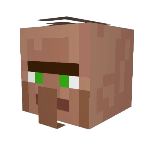 OSASGOD Minecraft avatar head, 3D render