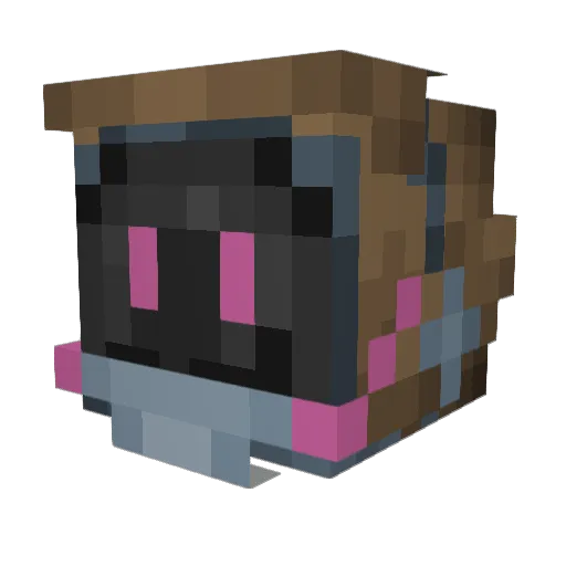 OSHATanks Minecraft avatar head, 3D render