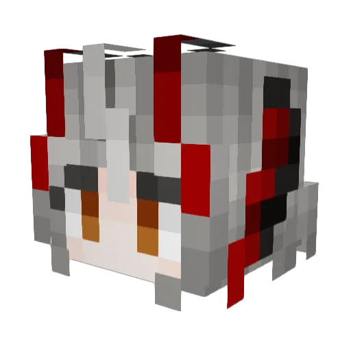 OSK1999 Minecraft avatar head, 3D render