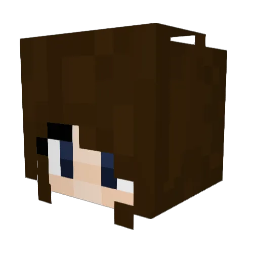 OSully6 Minecraft avatar head, 3D render