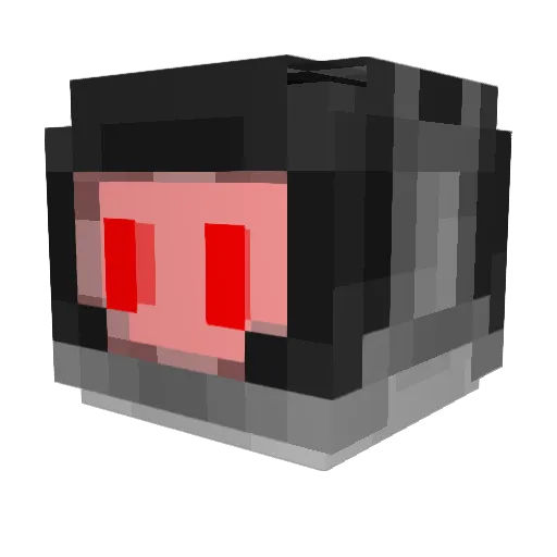 OTAKU_JL Minecraft avatar head, 3D render
