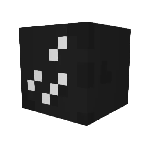 OTBETCTBENNOCTb Minecraft avatar head, 3D render