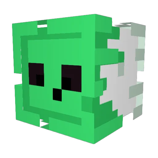 OTDM42 Minecraft avatar head, 3D render