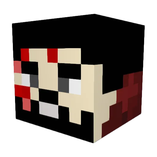 OTTI1994 Minecraft avatar head, 3D render
