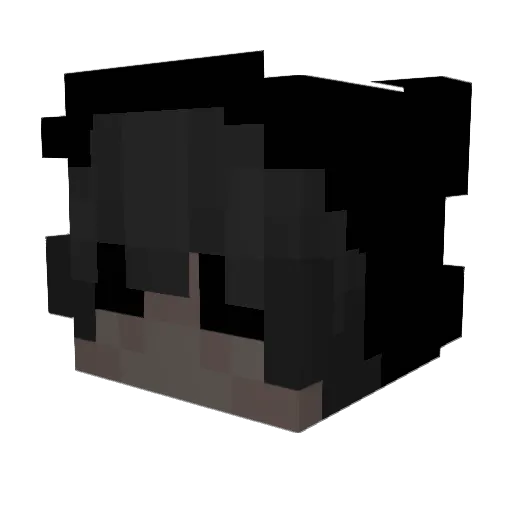OTXOTR Minecraft avatar head, 3D render