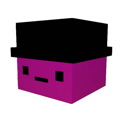 OTsound Minecraft avatar head, 3D render