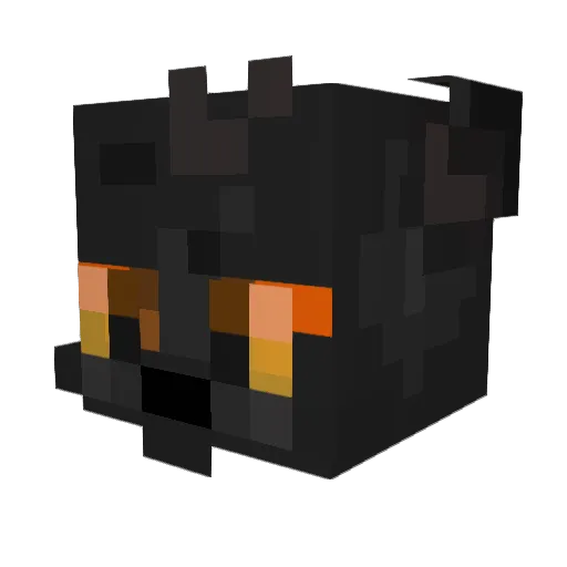 OUTDBOX Minecraft avatar head, 3D render