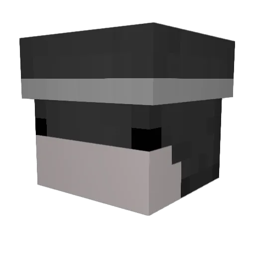 OUTRIGHTMUNKE Minecraft avatar head, 3D render