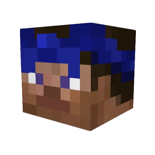 OWANGUTAN8282 Minecraft avatar head, 3D render