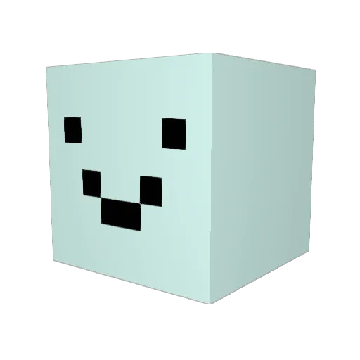 OWOCUTES Minecraft avatar head, 3D render