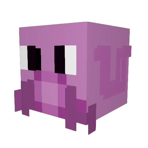 OYAAQQ Minecraft avatar head, 3D render