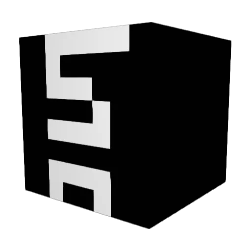 OZUD0 Minecraft avatar head, 3D render