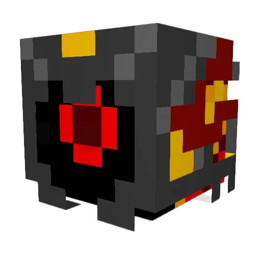 OZ_WIZARD01 Minecraft avatar head, 3D render