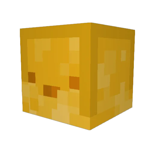 O_Bananas Minecraft avatar head, 3D render