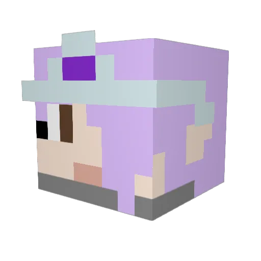 O_Kay30 Minecraft avatar head, 3D render