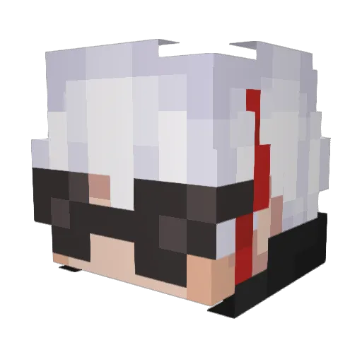O_Sonaz Minecraft avatar head, 3D render