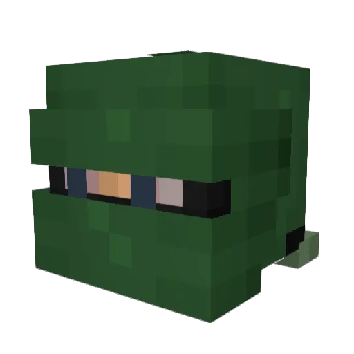 O_To_The_K Minecraft avatar head, 3D render