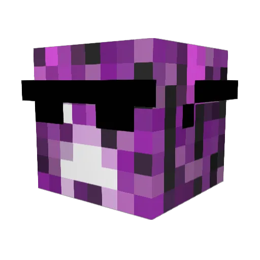 O_ster11 Minecraft avatar head, 3D render