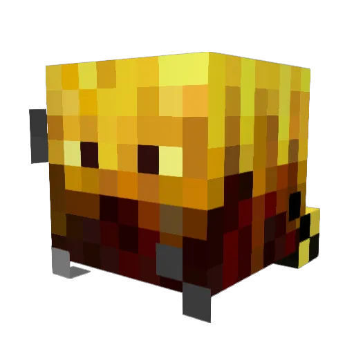Oa5erJello Minecraft avatar head, 3D render