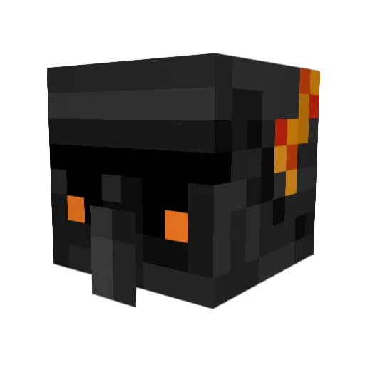Oadreos Minecraft avatar head, 3D render