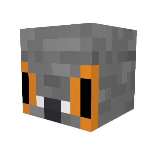 OakBacon948966 Minecraft avatar head, 3D render