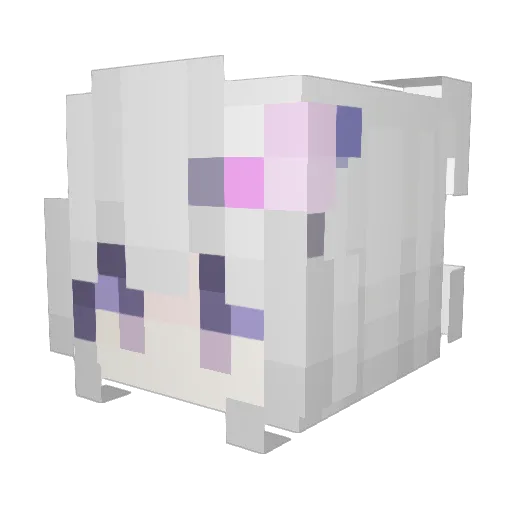 OakZhang Minecraft avatar head, 3D render