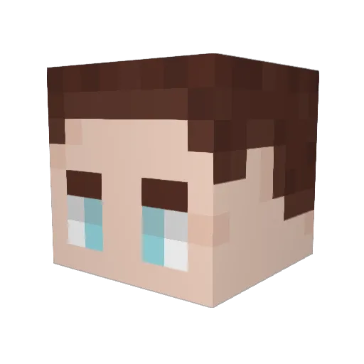 OakleyKL Minecraft avatar head, 3D render