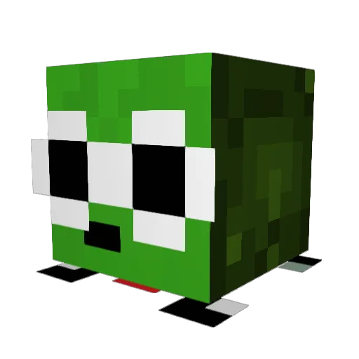 OakleyN08 Minecraft avatar head, 3D render