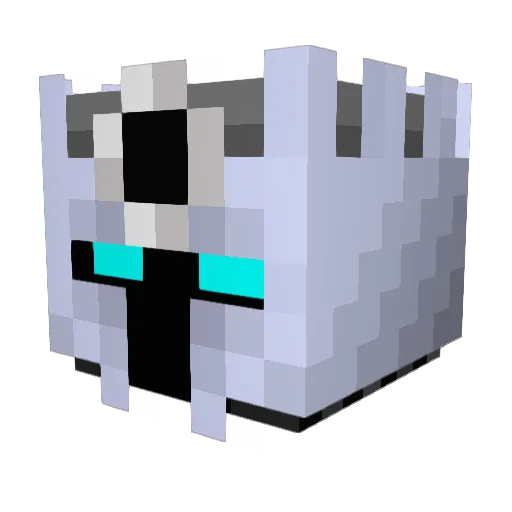 Oasen07 Minecraft avatar head, 3D render