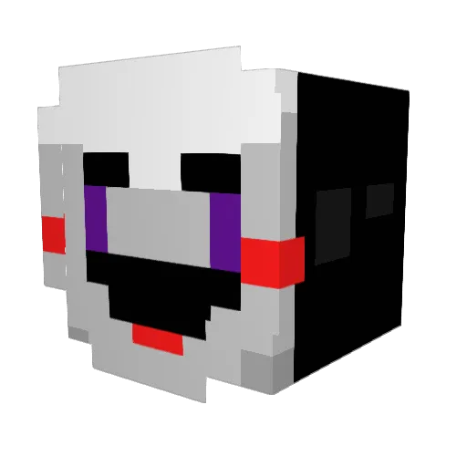 OasimBRB Minecraft avatar head, 3D render