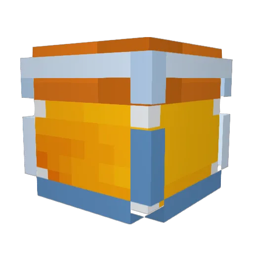 Oasis002 Minecraft avatar head, 3D render