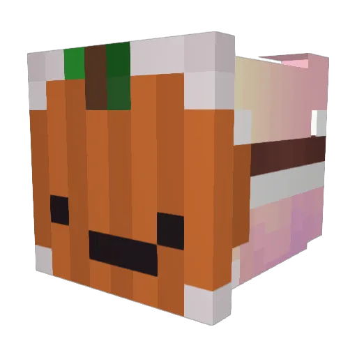 OathSky Minecraft avatar head, 3D render